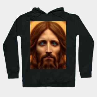 Unforgettable face of the savior Jesus Christ Hoodie